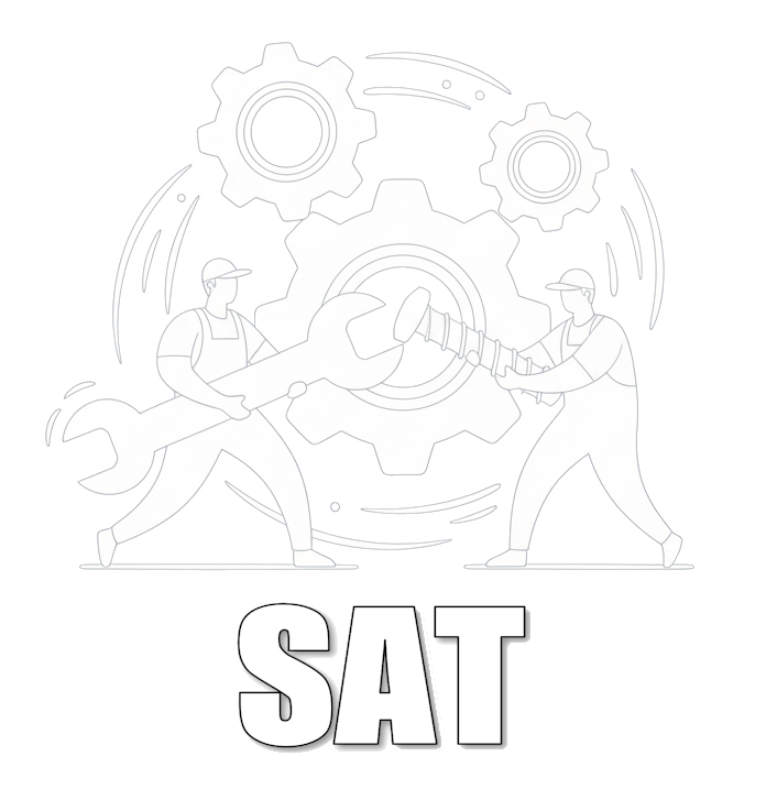 Logo SAT — Serv. y Asesorías Técnicas · Soluciones ATID